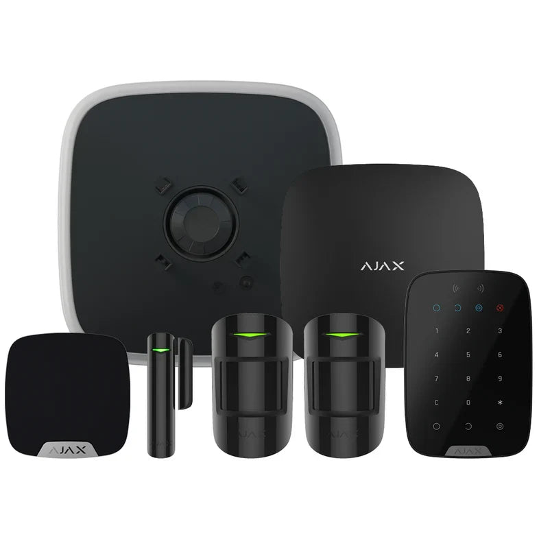 ajax 109844/109843 superior wireless alarm kit 21 white "nr" ajax 109844/109843 superior wireless alarm kit 21 white "nr"