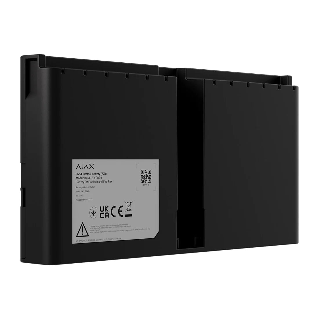 ajax 127878/127879 – en54 internal battery for fire hub (72h) ajax 127878/127879 – en54 internal battery for fire hub (72h)