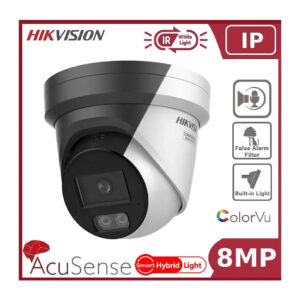 8mp-hikvision-ds-2cd2387g2h-lisu-sl-4k-smart-hybrid-colorvu-and-ir-acusense-turret-camera-2-way-talk