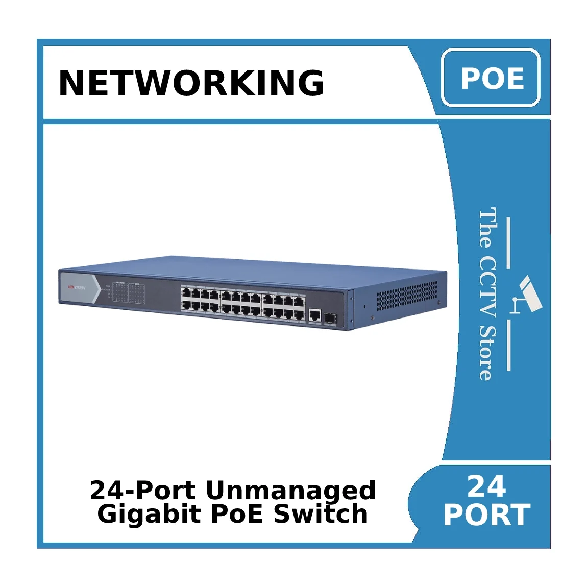 24 port ds 3e0526p e unmanaged rackmount gigabit poe+ switch w/ 1 x 1gbe rj45 port & 1 x 1gbe sfp 24 port ds 3e0526p e unmanaged rackmount gigabit poe+ switch w/ 1 x 1gbe rj45 port & 1 x 1gbe sfp