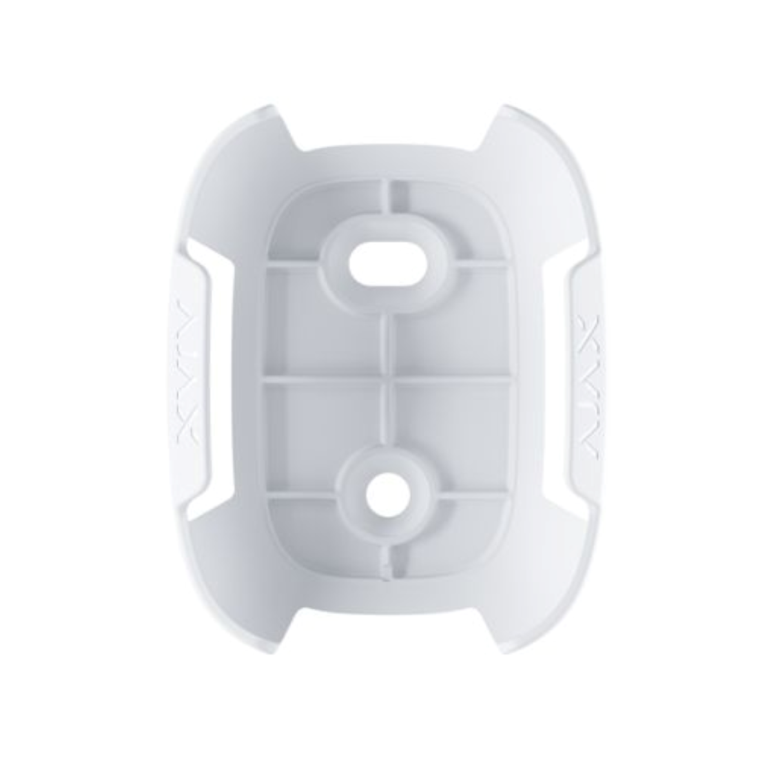ajax systems white button bracket, 47.1 × 37.9 × 14.2 mm, 3.5g ajax systems white button bracket, 47.1 × 37.9 × 14.2 mm, 3.5g