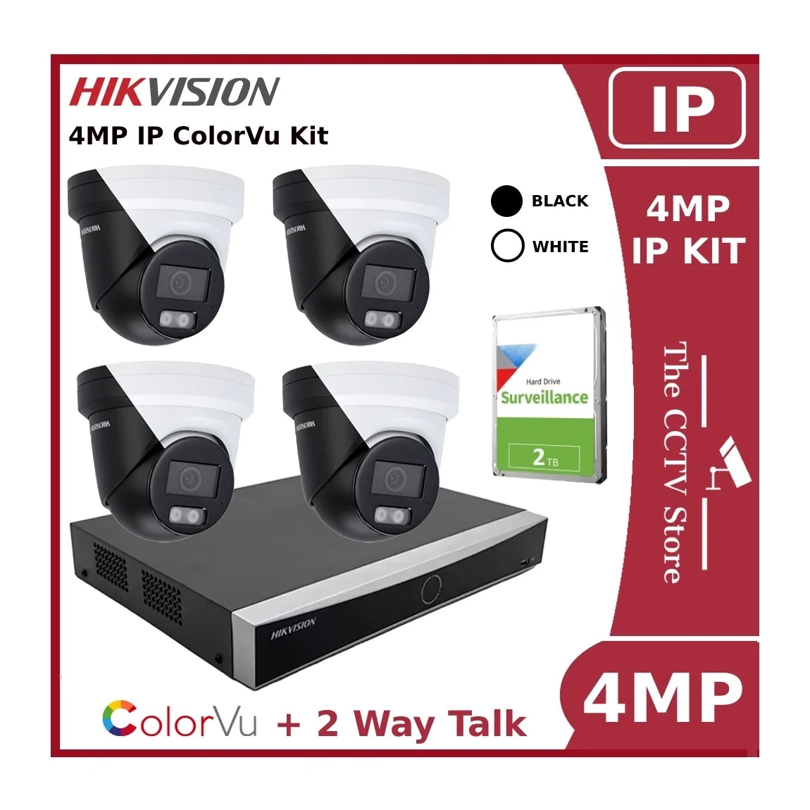 hikvision 4mp 4ch ip colorvu kit with 8ch acusense nvr and 2tb hdd hikvision 4mp 4ch ip colorvu kit with 8ch acusense nvr and 2tb hdd