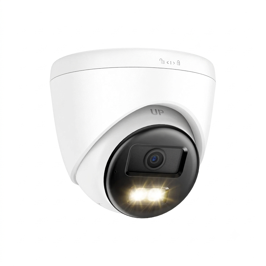 hikvision ds 2ce72kf3t lsye 3k poc smart hybrid light colorvu fixed turret camera with aoc built in mic hikvision ds 2ce72kf3t lsye 3k poc smart hybrid light colorvu fixed turret camera with aoc built in mic