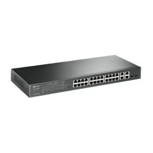 tp-link-t1500-28pct-24-port-10-100mbps-4-port-gigabit-smart-poe-switch-2-combo-sfp-180w-power-budget
