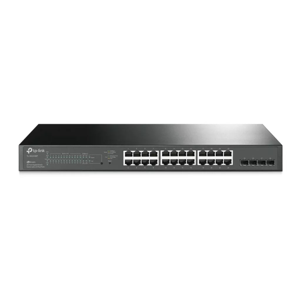 tp link sg2428p 28 port gigabit smart poe switch with 24 port poe+ tp link sg2428p 28 port gigabit smart poe switch with 24 port poe+