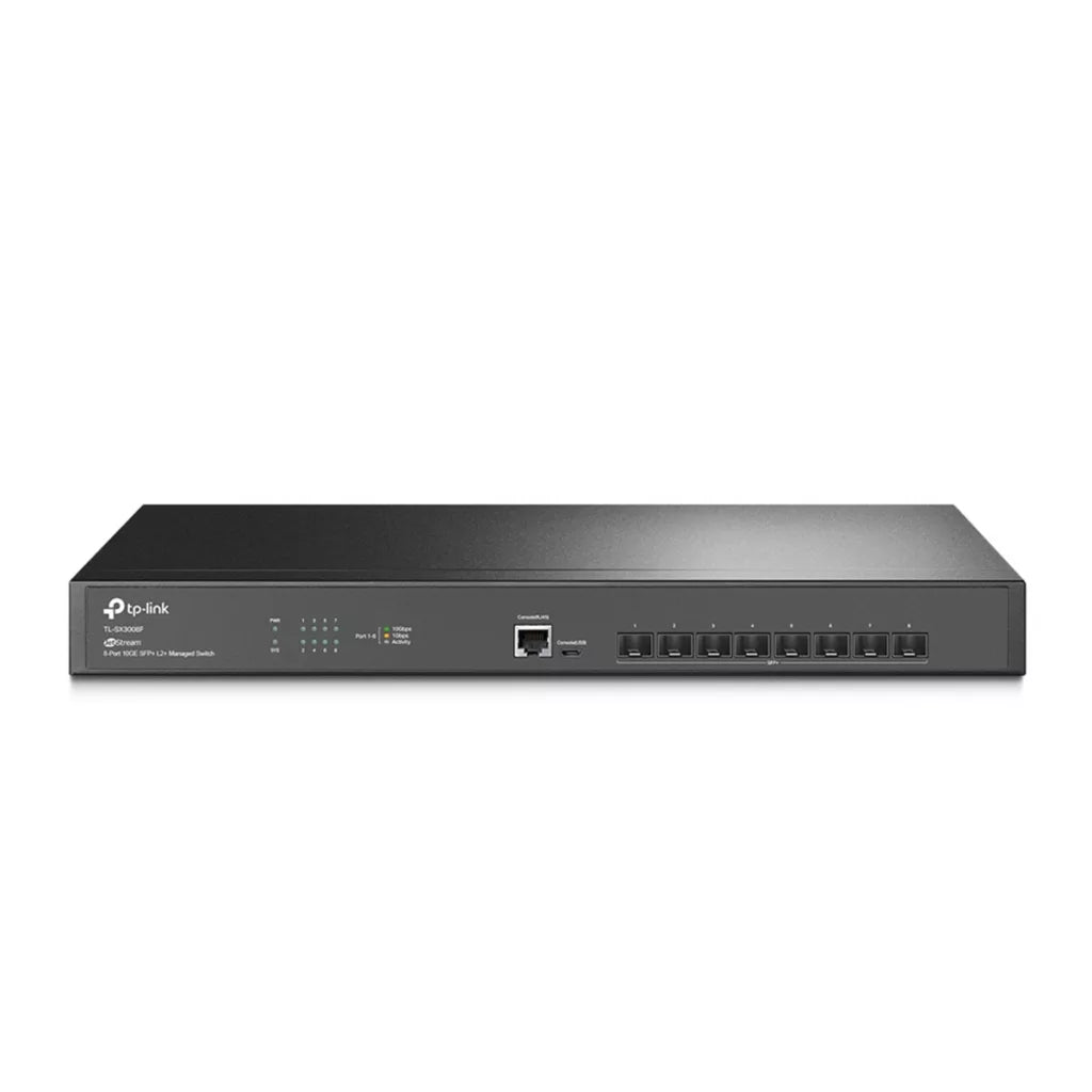 tp link tl sx3008f jetstream 8 port 10ge sfp+ managed switch – advanced l2+ network control tp link tl sx3008f jetstream 8 port 10ge sfp+ managed switch – advanced l2+ network control