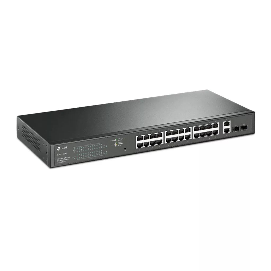 tp link tl sg1428pe 28 port gigabit poe+ smart switch, 24 high power poe+ ports with 250w budget & sfp uplinks tp link tl sg1428pe 28 port gigabit poe+ smart switch, 24 high power poe+ ports with 250w budget & sfp uplinks