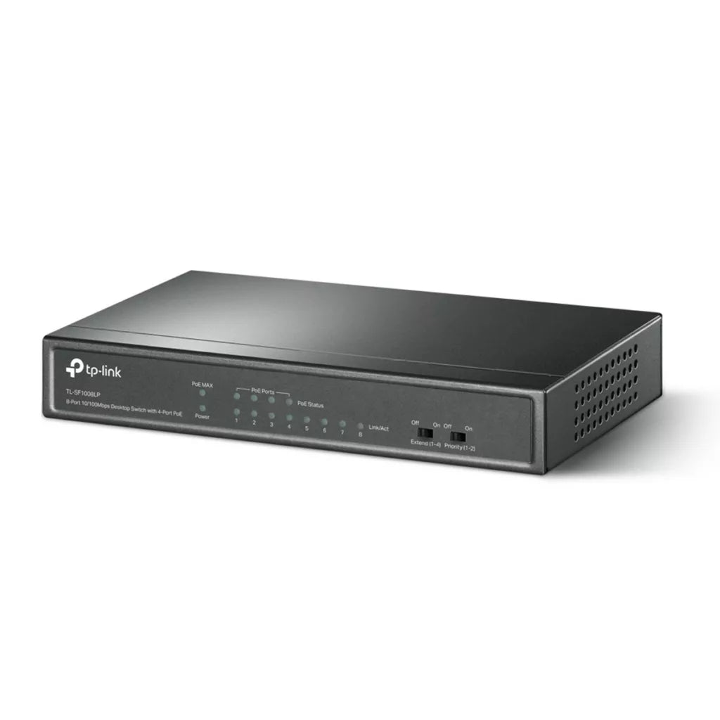 tp link tl sf1008lp 8 port 10/100mbps desktop poe switch with 4 port poe tp link tl sf1008lp 8 port 10/100mbps desktop poe switch with 4 port poe