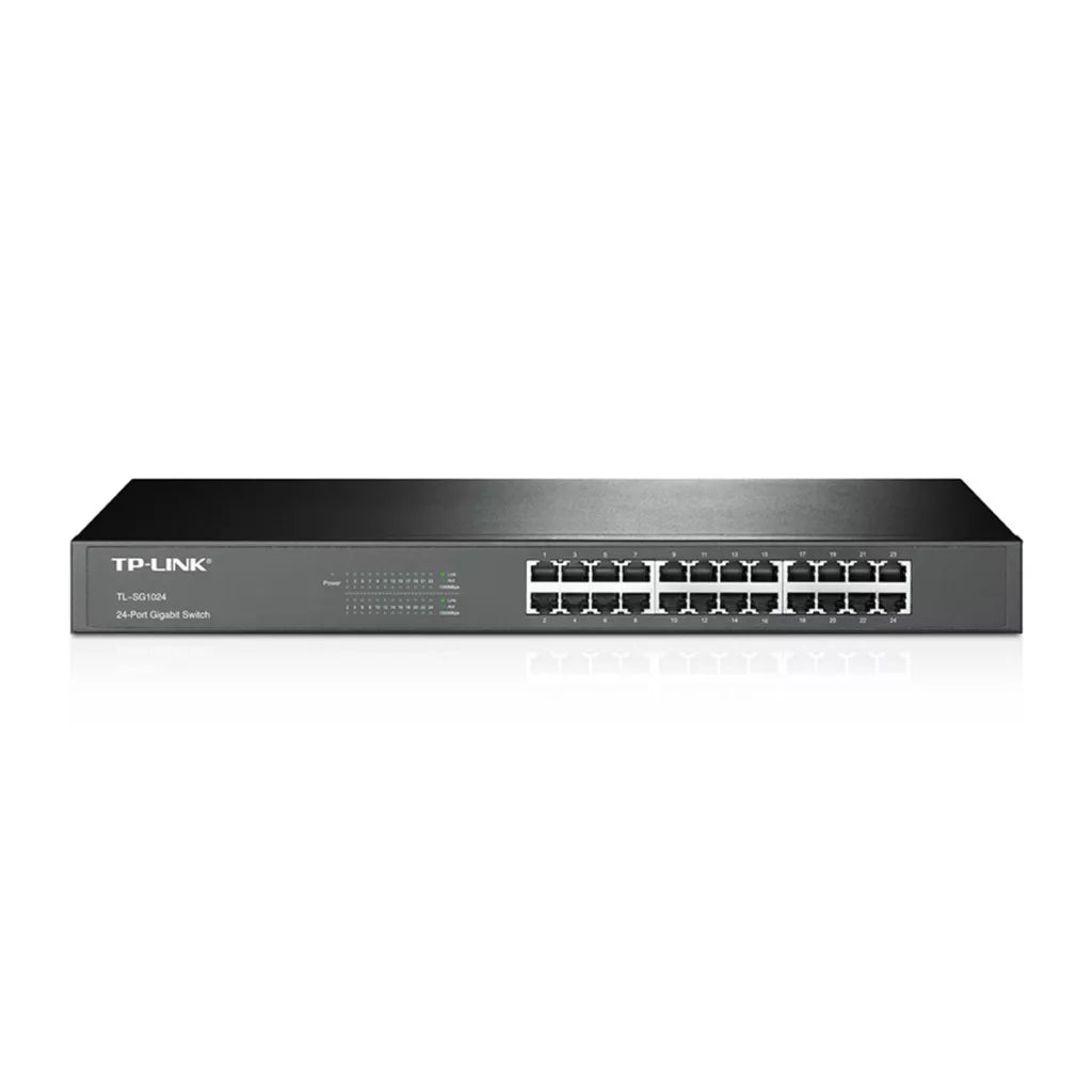 tp link tl sg1024 24 port gigabit rackmount network switch tp link tl sg1024 24 port gigabit rackmount network switch