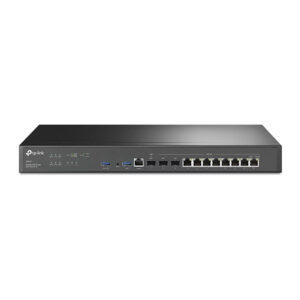 tp link er8411 omada enterprise vpn router dual 10ge ports, multi wan, and cloud management