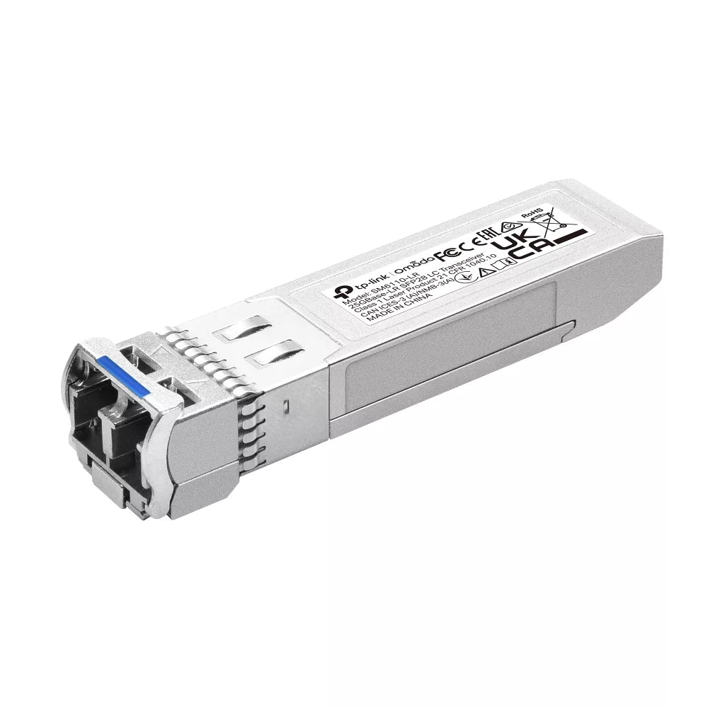 tp link sm6110 lr omada 25gbase lr sfp28 lc transceiver tp link sm6110 lr omada 25gbase lr sfp28 lc transceiver