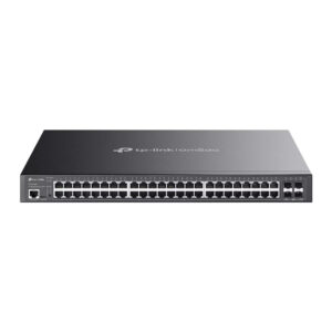 tp-link-sg3452xmpp-omada-48-port-gigabit-and-4-port-10ge-sfp-l2-managed-switch-with-40-port-poe-8-port-poe