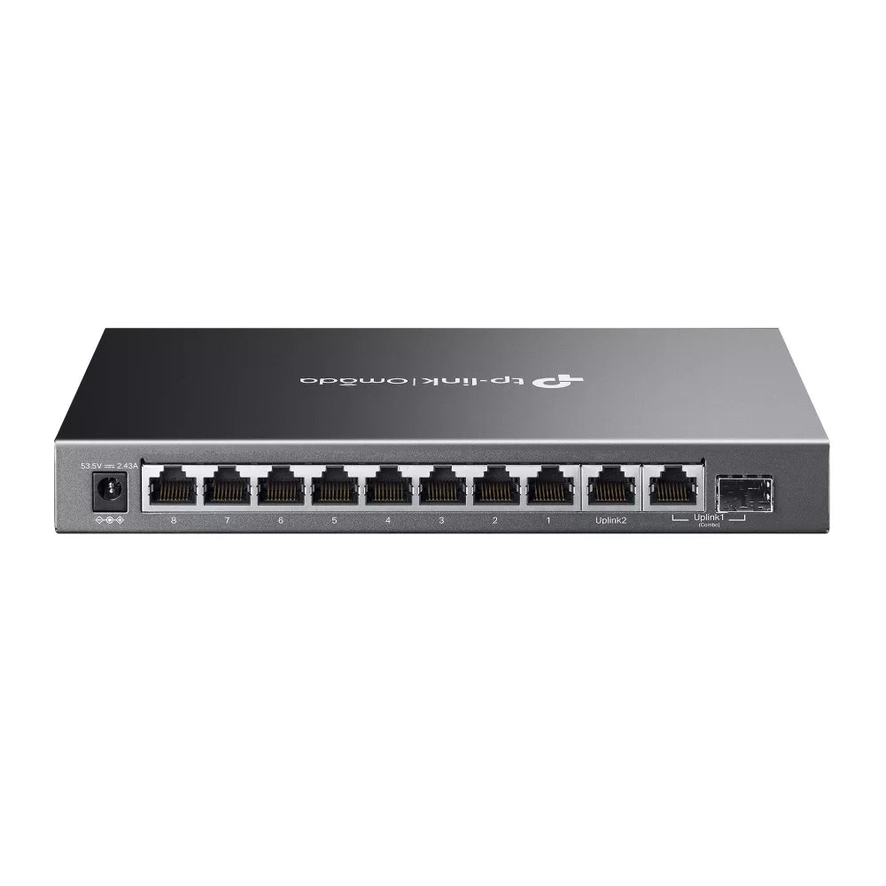 tp link es210gmp omada 10 port gigabit easy managed switch with 8 port poe+ tp link es210gmp omada 10 port gigabit easy managed switch with 8 port poe+