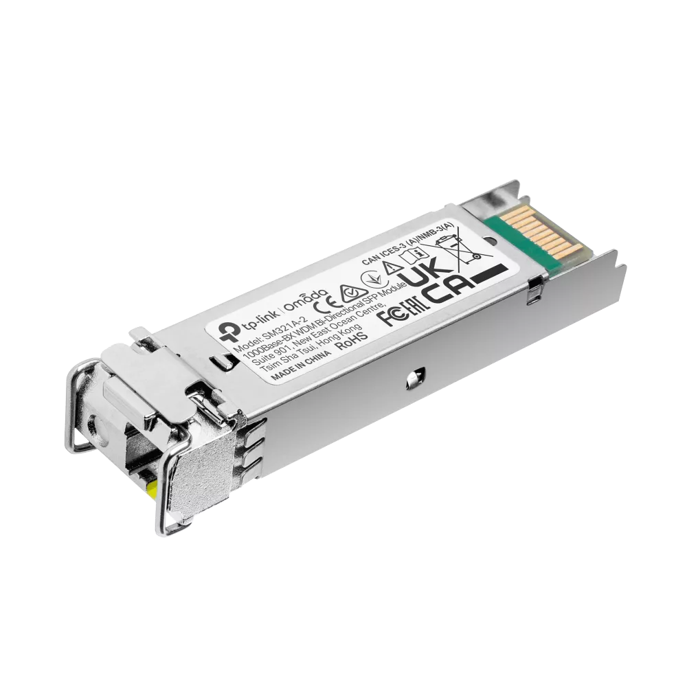 tp link tl sm321a 2 1000base bx wdm bi directional sfp module (gigabit, 2 km, single fiber) tp link tl sm321a 2 1000base bx wdm bi directional sfp module (gigabit, 2 km, single fiber)