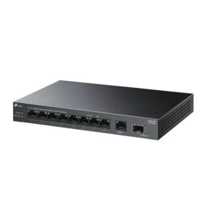 tp link ls1210gp litewave 10 port gigabit desktop switch with 8 port poe+ and sfp uplink (61w budget)