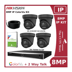hikvision-4ch-4k-colorvu-ip-cctv-kit-8mp-4k-cameras-ds-2cd2387g2-lsu-sl-black-with-8ch-nvr-and-4tb-hdd-offer