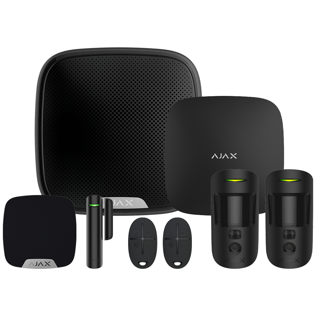 ajax 90772 superior wireless alarm kit 6 s black "nr" ajax 90772 superior wireless alarm kit 6 s black "nr"