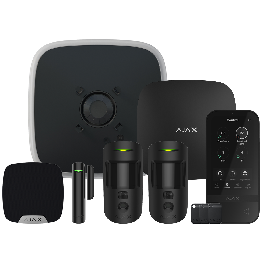 ajax 111231/111232 superior wireless alarm kit 26 s"nr" ajax 111231/111232 superior wireless alarm kit 26 s"nr"