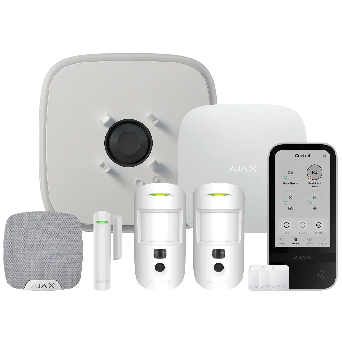 ajax 111231/111232 superior wireless alarm kit 26 s"nr" ajax 111231/111232 superior wireless alarm kit 26 s"nr"