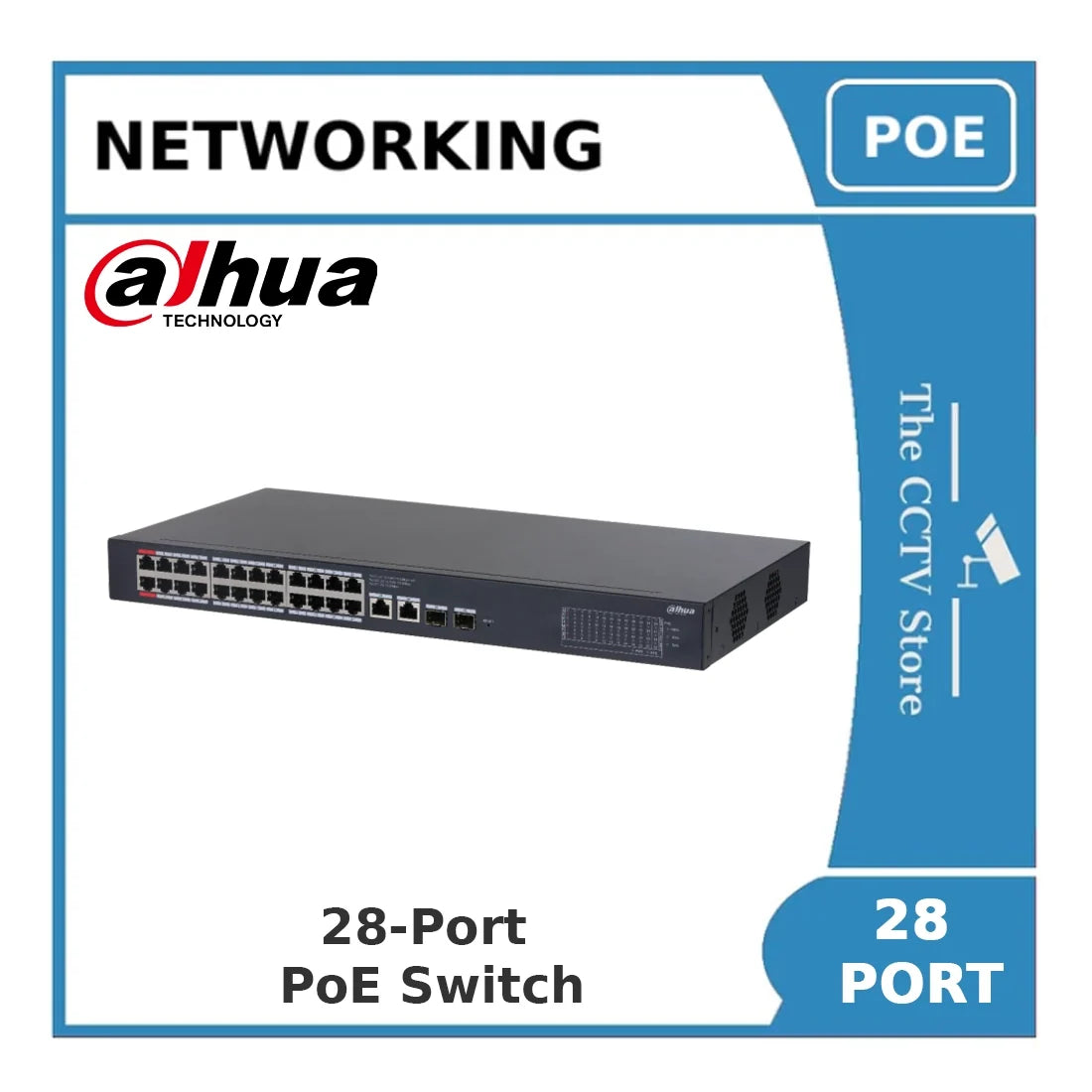 dahua dh cs4228 24gt 375 28 port gigabit poe cloud managed switch 375w dahua dh cs4228 24gt 375 28 port gigabit poe cloud managed switch 375w