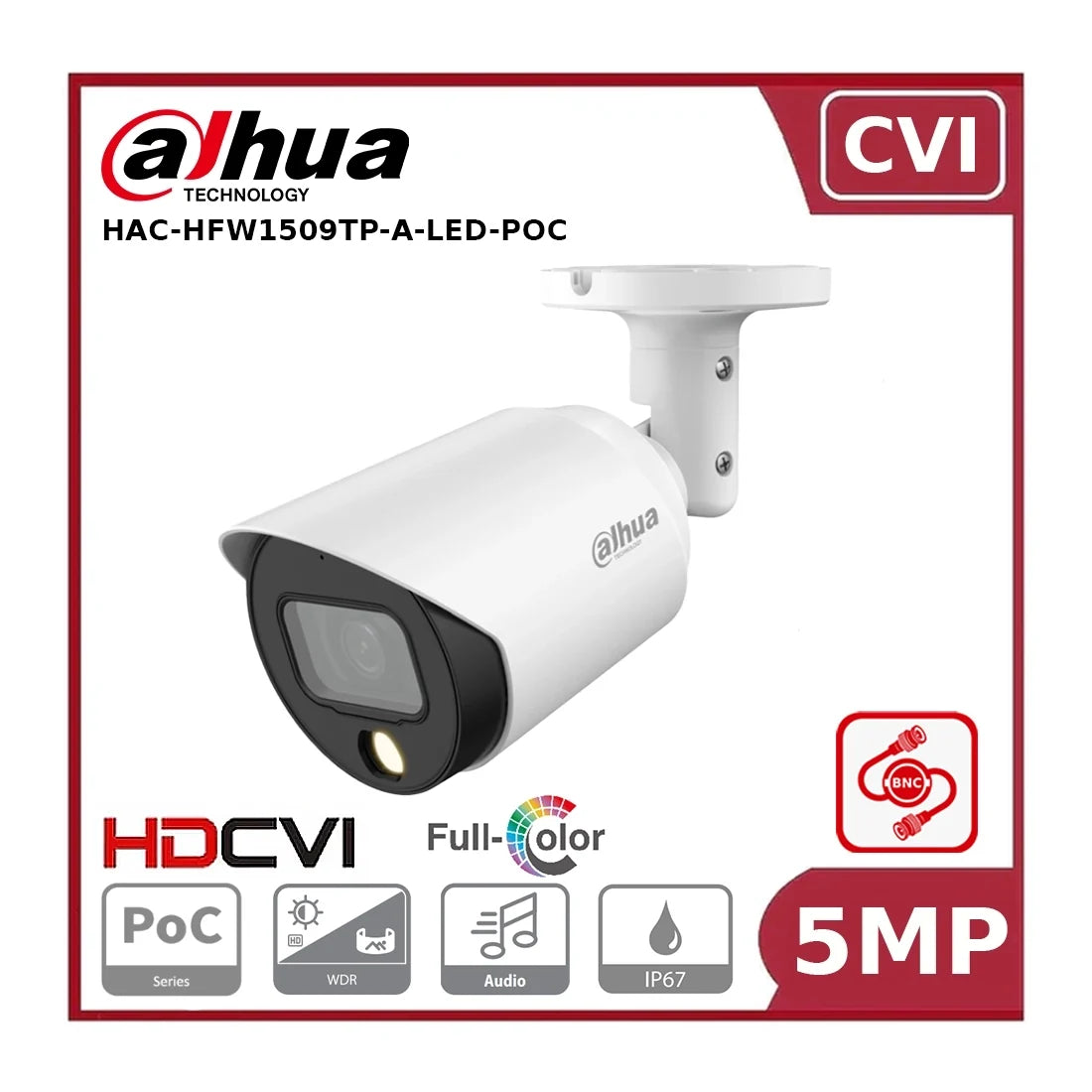 dahua dh hac hfw1509tp a led poc 5mp poc full colour hdcvi bullet camera "eol" dahua dh hac hfw1509tp a led poc 5mp poc full colour hdcvi bullet camera "eol"