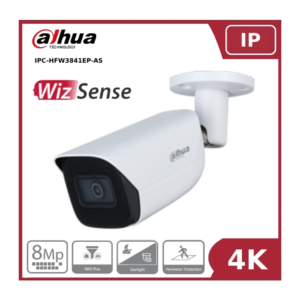 dahua dh ipc hfw3841ep as 8mp wizsense lite ir bullet ip camera with built in mic