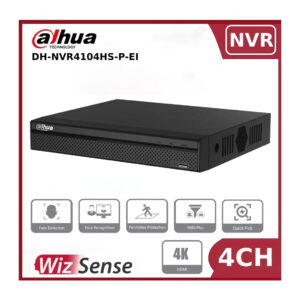 4-channel-dahua-nvr4104hs-p-ei-4-channel-4k-compact-4-poe-wizsense-ai-network-video-recorder