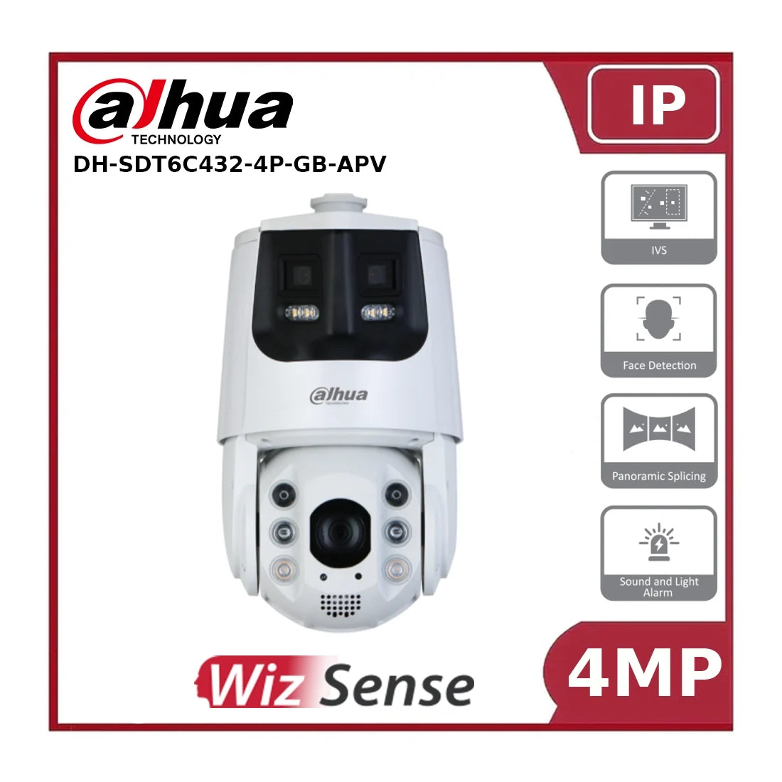 dahua dh sdt6c432 4p gb apv 4mp 32x dual light network panoramic ptz camera"nr" "eol" dahua dh sdt6c432 4p gb apv 4mp 32x dual light network panoramic ptz camera"nr" "eol"
