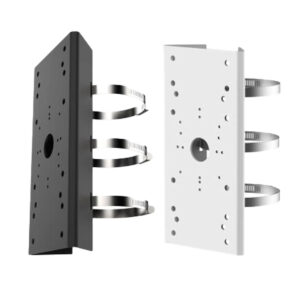 hikvision-ds-1275zj-sus-stainless-steel-horizontal-pole-mount-bracket