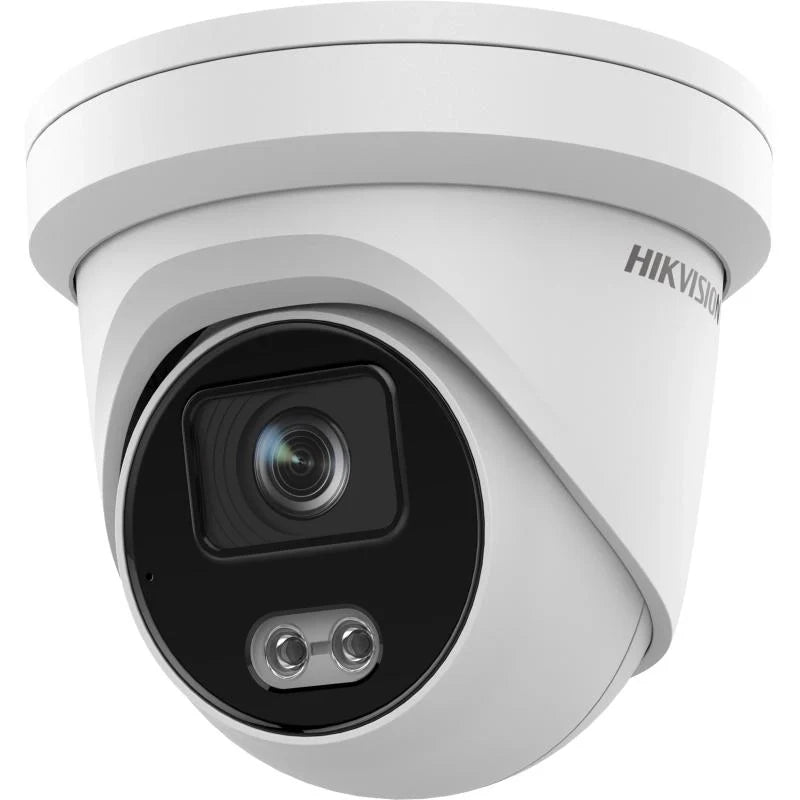 4mp hikvision ds 2cd2347g2 lu colorvu turret network camera with mic white eol 4mp hikvision ds 2cd2347g2 lu colorvu turret network camera with mic white eol
