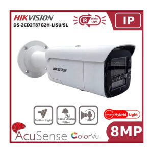 8mp-hikvision-ds-2cd2t87g2h-lisu-sl-4k-smart-hybrid-colorvu-and-ir-acusense-bullet-camera-2-way-talk