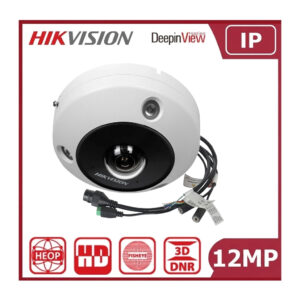 hikvision-ds-2cd63c5g1-ivs-12mp-deepinview-ir-fisheye-360-network-camera