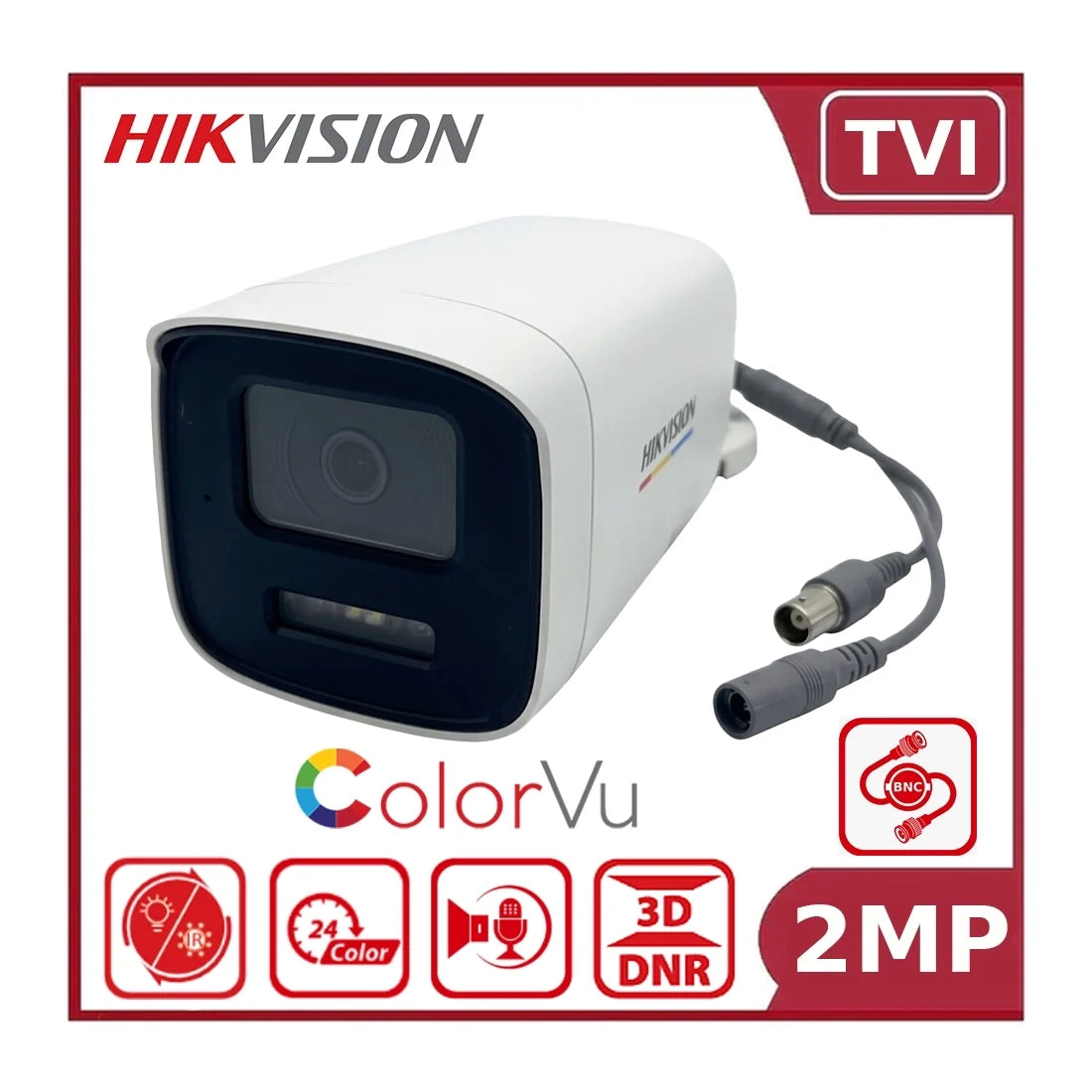 hikvision ds 2ce12df3t lxts 2 mp colorvu smart hybrid bullet camera with two way audio hikvision ds 2ce12df3t lxts 2 mp colorvu smart hybrid bullet camera with two way audio