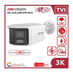 hikvision-ds-2ce12kf3tp-dls-3k-tvi-dual-lens-180-smart-hybrid-light-colorvu-aoc-bullet-camera-with-built-in-mic