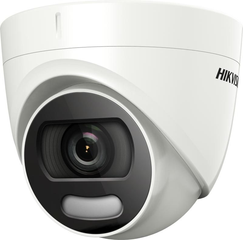 5mp ds 2ce72hft f28 hikvision tvi colorvu fixed lens turret camera, white light white / black / grey 5mp ds 2ce72hft f28 hikvision tvi colorvu fixed lens turret camera, white light white / black / grey