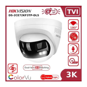 hikvision-ds-2ce72kf3tp-dls-3k-dual-lens-smart-hybrid-light-colorvu-aoc-turret-camera-with-built-in-mic