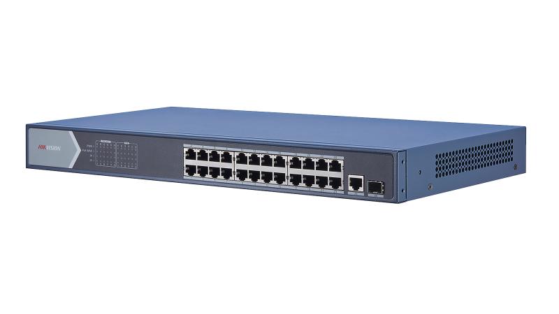 24 port ds 3e0526p e unmanaged rackmount gigabit poe+ switch w/ 1 x 1gbe rj45 port & 1 x 1gbe sfp 24 port ds 3e0526p e unmanaged rackmount gigabit poe+ switch w/ 1 x 1gbe rj45 port & 1 x 1gbe sfp