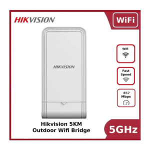hikvision ds 3wf02c 5ac/o(v3) 5ghz 867mbps 5km outdoor wireless bridge