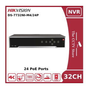 hikvision-ds-7732ni-m4-24p-32-channel-nvr-32mp-8k-with-24-poe-ports-4-hdd-bays-320mbps