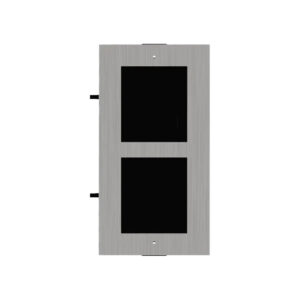 hikvision ds kd acf2/s modular 2 way flush mounting bracket stainless steel