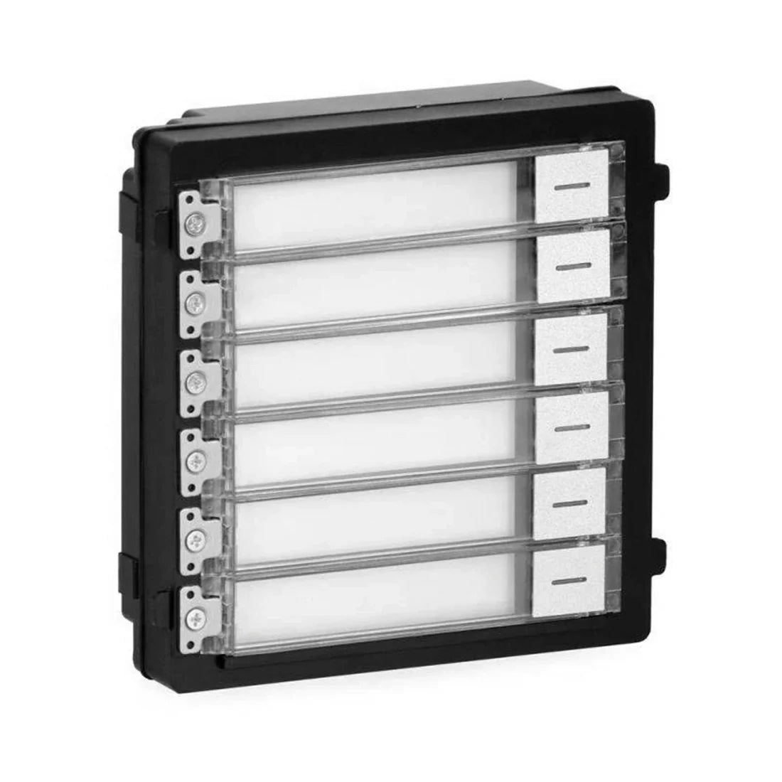 hikvision ds kd kk/s modular intercom name tag module stainless steel hikvision ds kd kk/s modular intercom name tag module stainless steel
