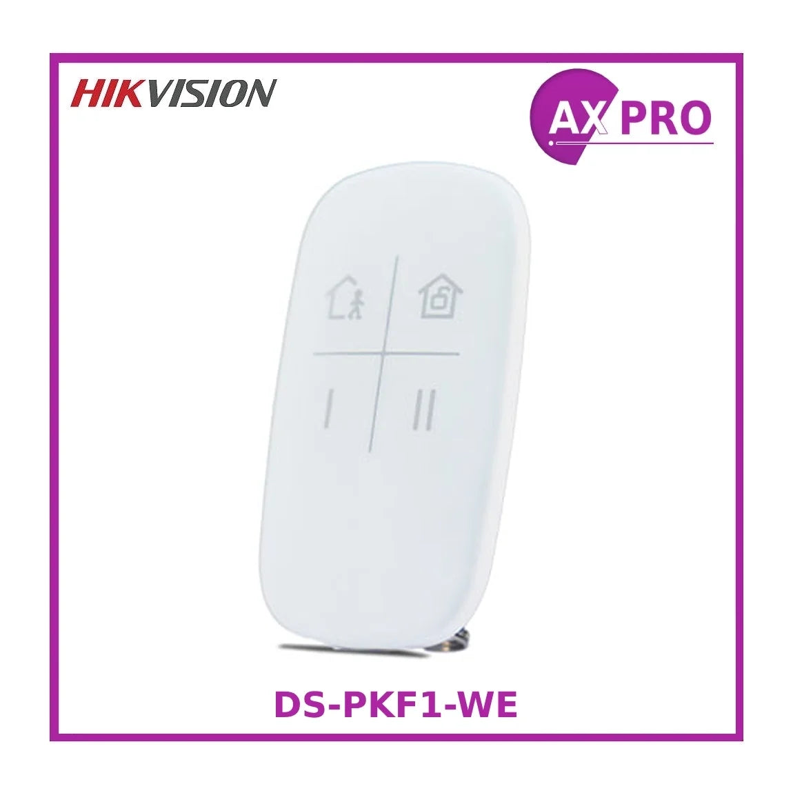 hikvision ax pro wireless keyfob (ds pkf1 we) hikvision ax pro wireless keyfob (ds pkf1 we)