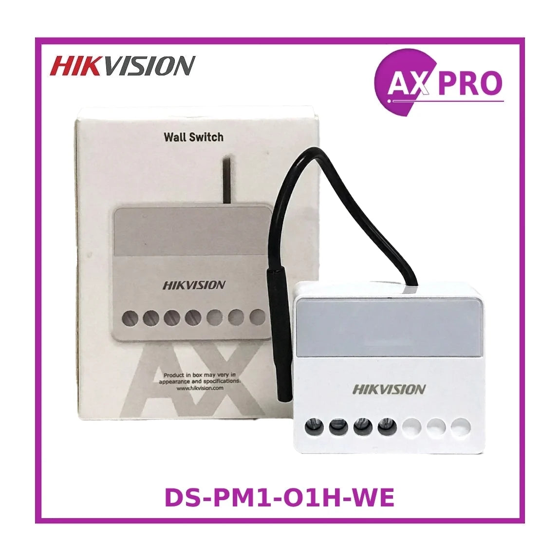 hikvision ax pro wireless mains relay (ds pm1 o1h we) hikvision ax pro wireless mains relay (ds pm1 o1h we)