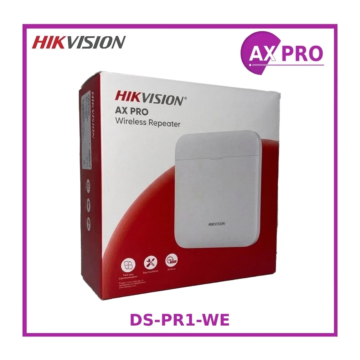 hikvision ax pro range repeater (ds pr1 we) hikvision ax pro range repeater (ds pr1 we)