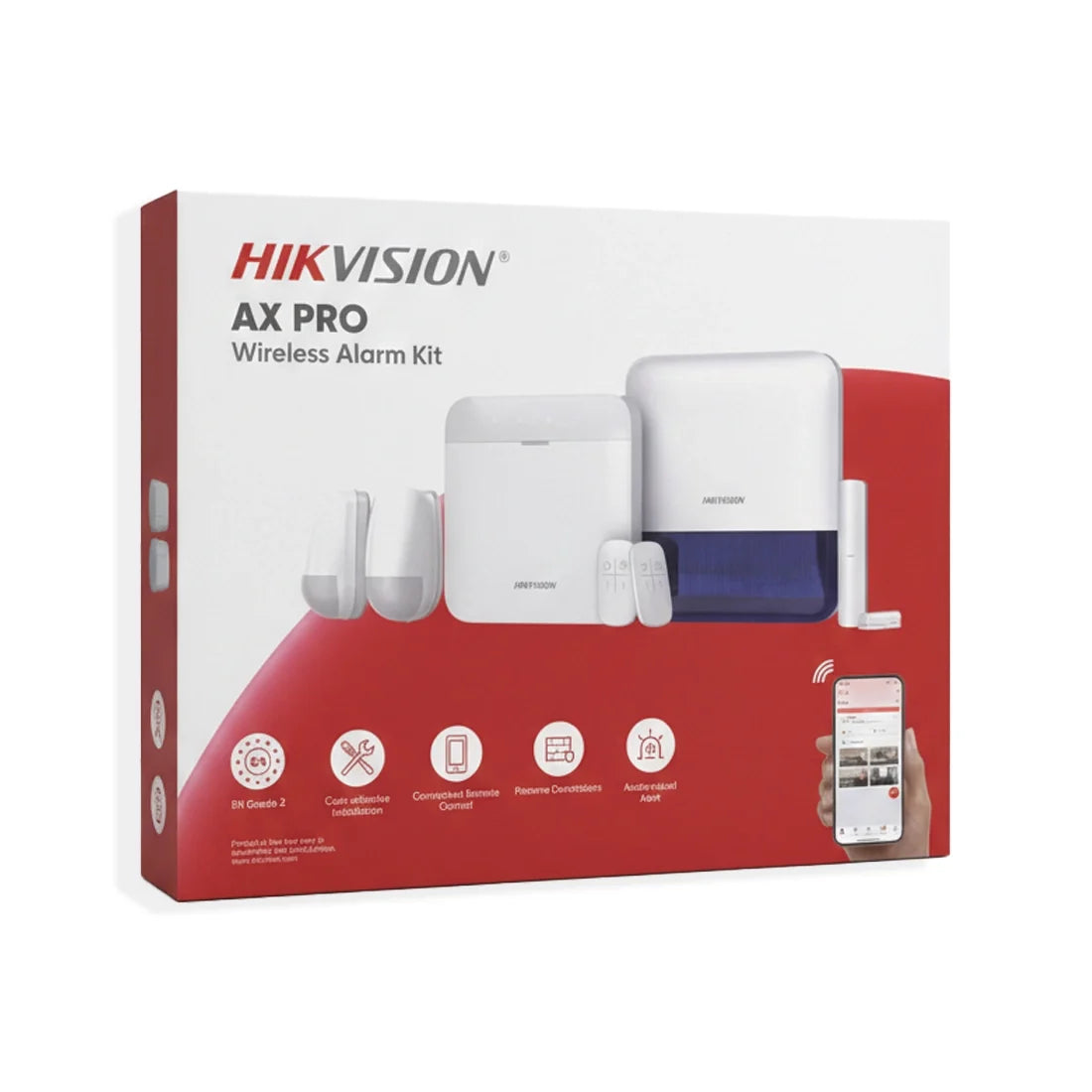 hikvision ax pro ds pwa96 kit1 we wireless intruder alarm kit, up to 96 wireless zones/outputs hikvision ax pro ds pwa96 kit1 we wireless intruder alarm kit, up to 96 wireless zones/outputs