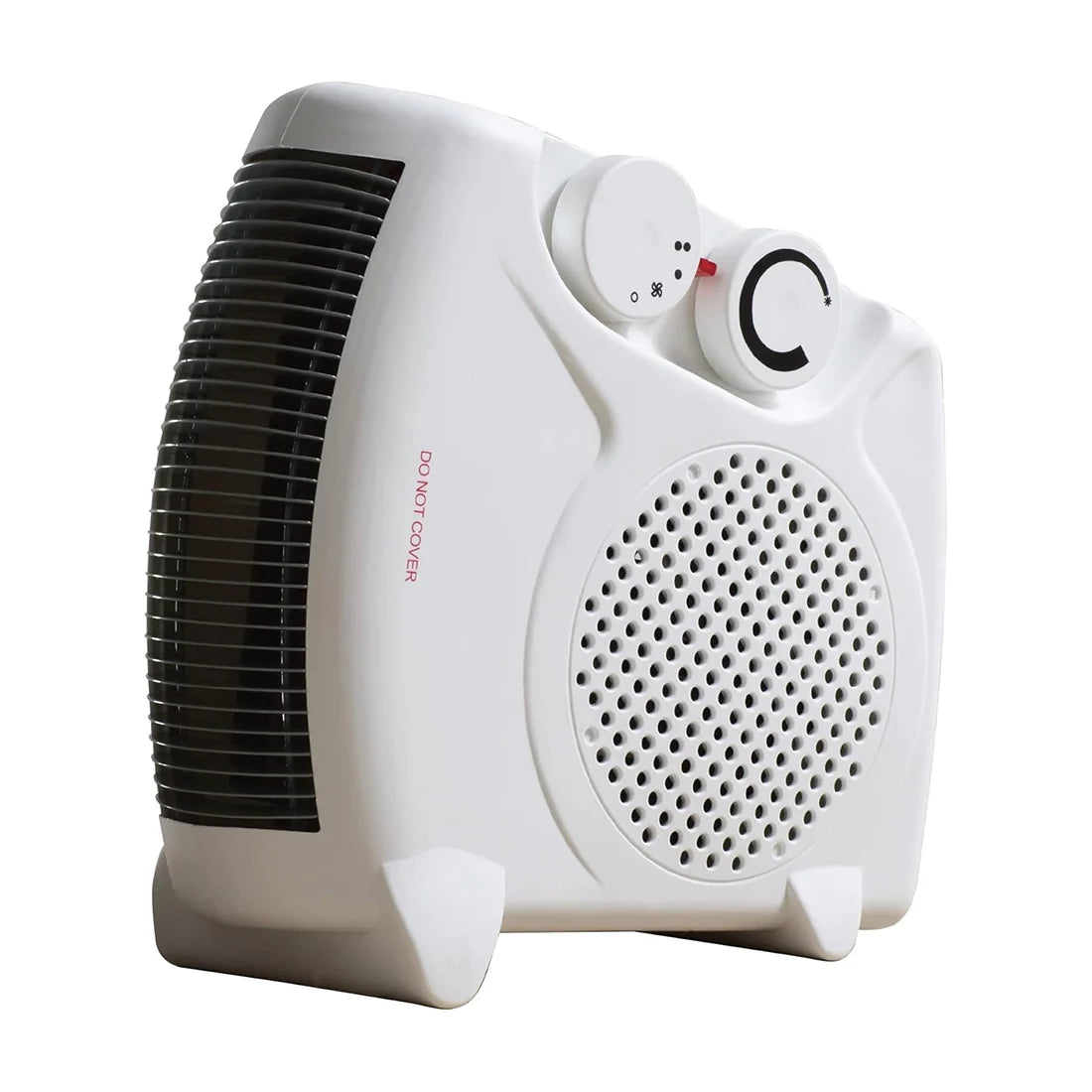 electric fan heater – upright and flat portable design with adjustable control electric fan heater – upright and flat portable design with adjustable control