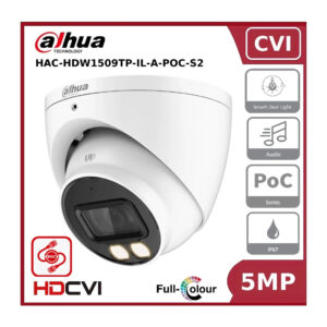 dahua-5mp-dh-hac-hdw1509tp-il-a-poc-s2-smart-dual-light-ir-led-full-colour-turret-cvi-poc-camera-with-mic-power-over-coax
