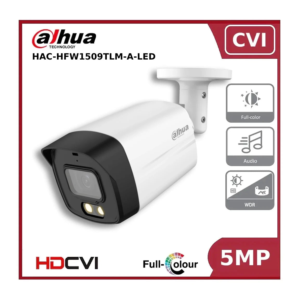 5mp dahua dh hac hfw1509tlm a led 5mp full colour hdcvi bullet camera 3.6mm 5mp dahua dh hac hfw1509tlm a led 5mp full colour hdcvi bullet camera 3.6mm