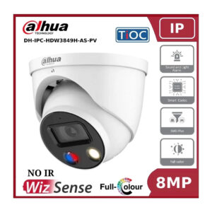 dahua-ipc-hdw3849h-as-pv-wizsense-ip67-8mp-2-8mm-fixed-lens-ir-30m-ip-dome-camera-white