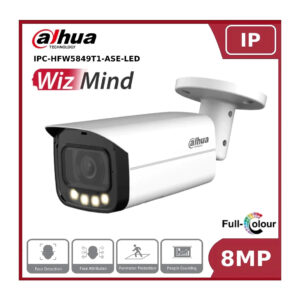 8mp-dahua-ipc-hfw5849t1p-ase-4k-wizmind-ai-series-full-colour-ip-bullet-camera